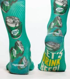 Chaussettes Homme Lets Drink Beer I 2 Chaussettes Homme Lets Drink Beer I -Lingerie Sipp Boutique chaussettes homme lets drink beer imprime multicolore 2
