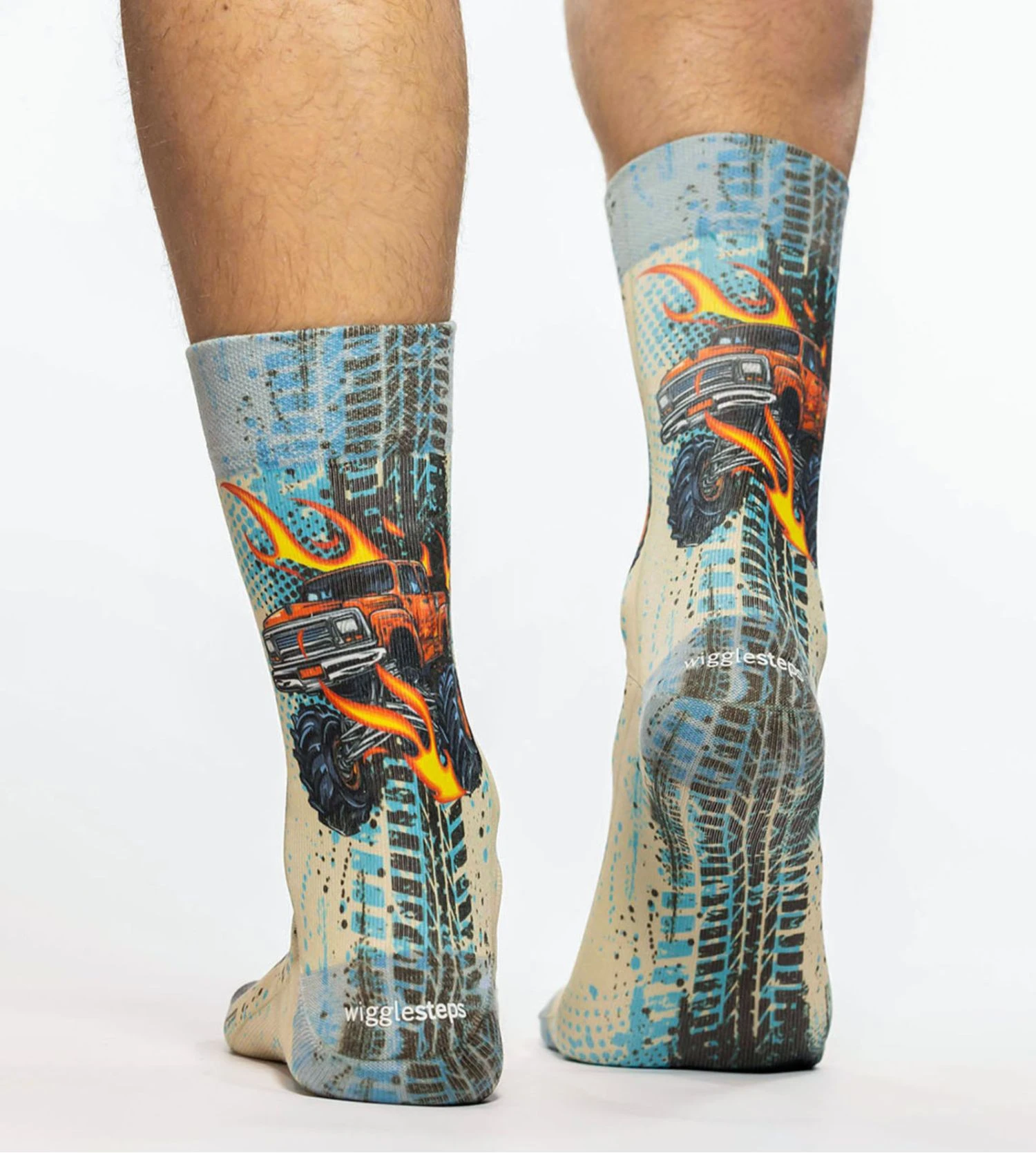 Chaussettes homme Monster Truck Chaussettes Homme Monster Truck -Lingerie Sipp Boutique chaussettes homme monster truck imprime multicolore 3