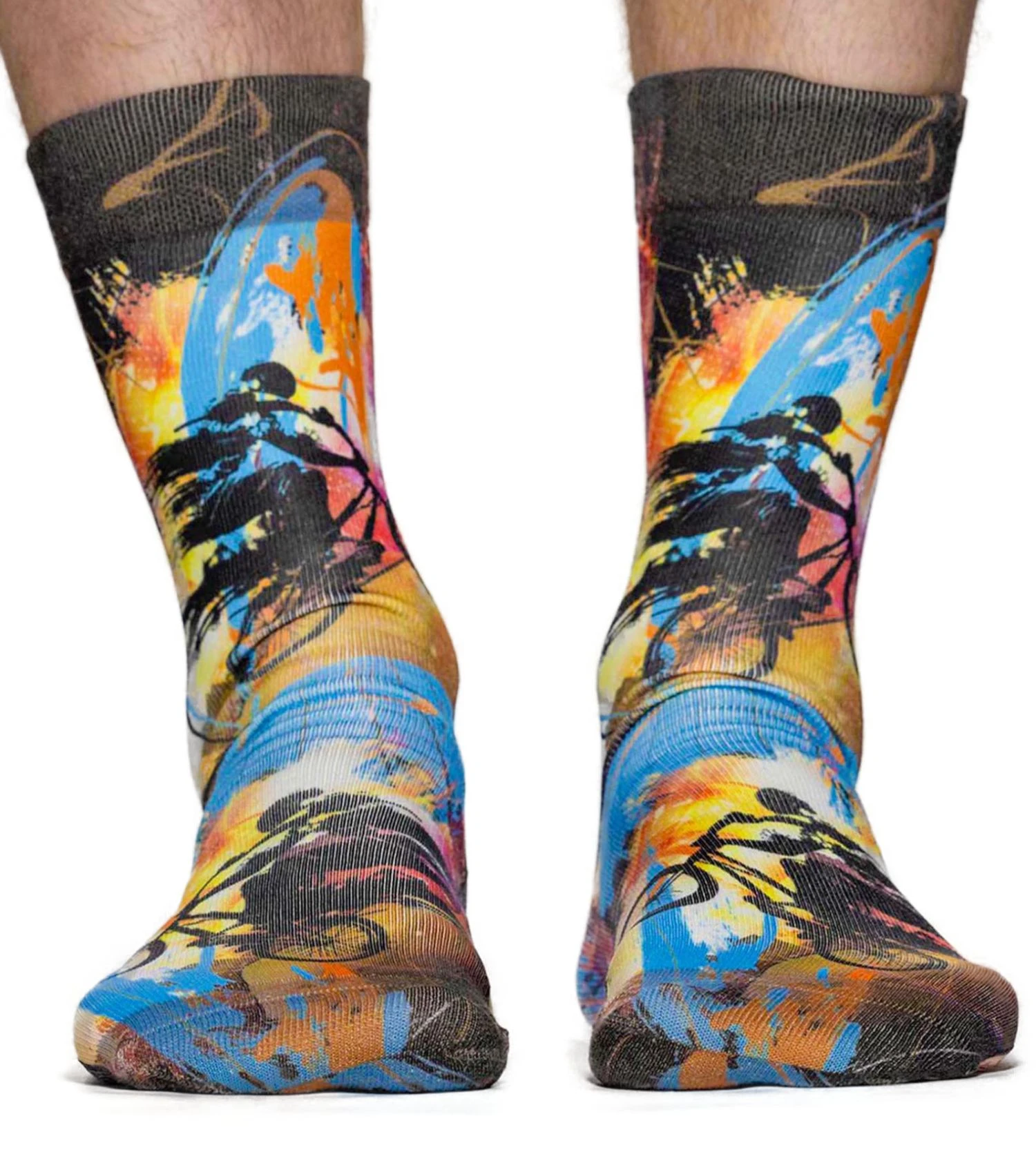 Chaussettes Homme Cycle Jump Chaussettes Homme Cycle Jump -Lingerie Sipp Boutique chaussettes mixtes cycle jump imprime multicolore 1