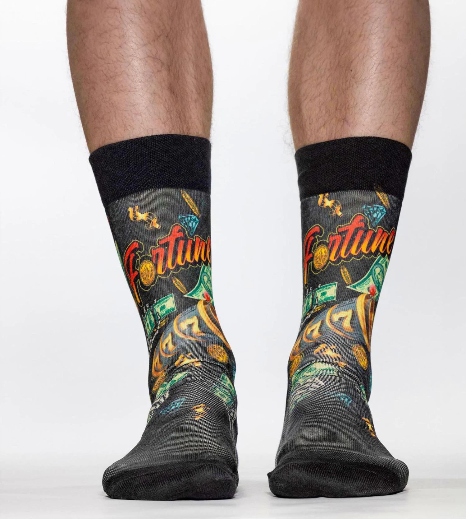 Chaussettes Homme Fortune Chaussettes Homme Fortune -Lingerie Sipp Boutique chaussettes mixtes fortune imprime multicolore