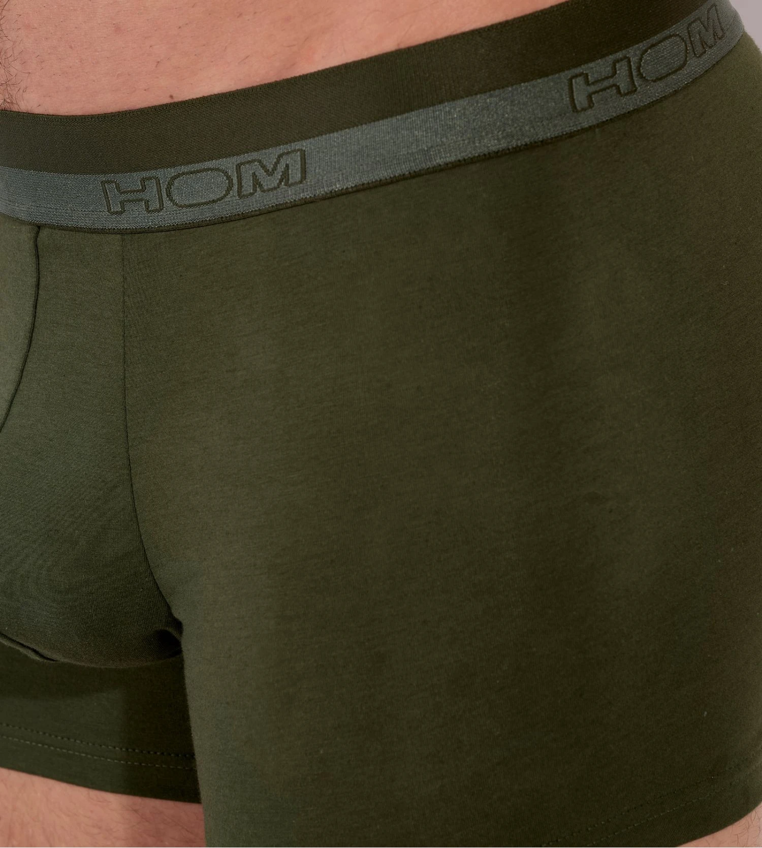 Boxer uni en coton homme vert kaki Classic Boxer Uni En Coton Homme Vert Kaki Classic -Lingerie Sipp Boutique classic boxer 00dk dark khaki 2