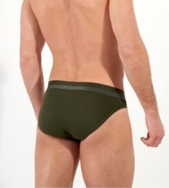 Mini Slip Uni Pour Homme Vert Kaki Classic 3 Mini Slip Uni Pour Homme Vert Kaki Classic -Lingerie Sipp Boutique classic mini briefs 00dk dark khaki 3