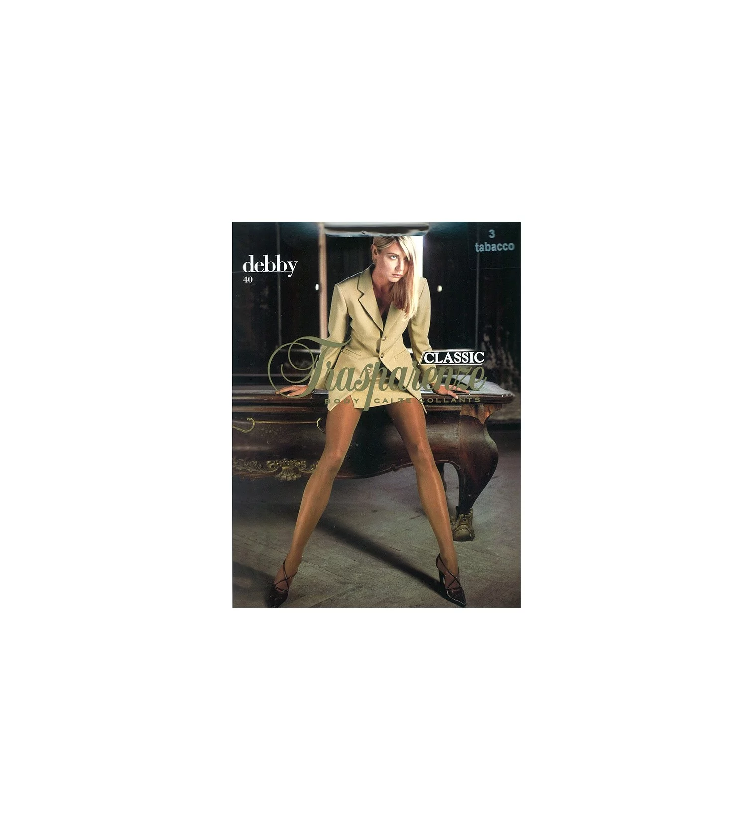 Collant 40D Debby TABACCO Collant 40D Debby TABACCO -Lingerie Sipp Boutique collant 40d debby tabacco 1