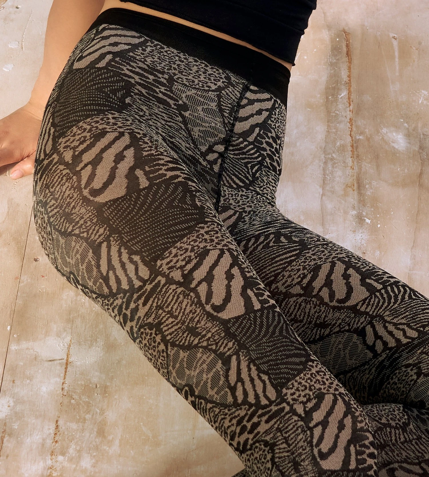 Collant 80D Thyme Zucchero Collant 80D Thyme Zucchero -Lingerie Sipp Boutique collant 80d thyme zucchero 1