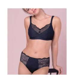ANITA Culotte Haute Brodée Orely NOIR -Lingerie Sipp Boutique culotte haute brodee orely noir 2