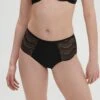 Simone Perele Culotte Haute Karma Noir