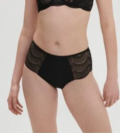 Simone Perele Culotte Haute Karma Noir
