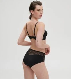Simone Perele Culotte Haute Karma Noir -Lingerie Sipp Boutique culotte haute karma noir 015 5