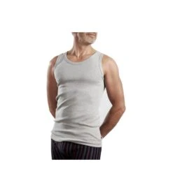 JET Débardeur En Coton Pour Homme GRIS