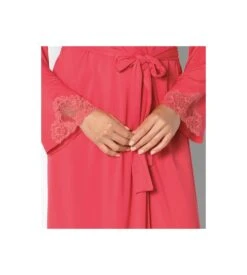 Déshabillé Modal Et Dentelle Allure CORAL CRUSH -Lingerie Sipp Boutique deshabille modal et dentelle allure coral crush 256 2