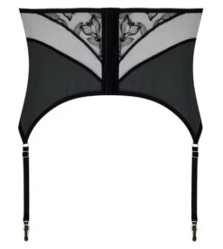 Galbe-taille En Tulle Brodé Noir Désir Et Volupté 6 Galbe-taille En Tulle Brodé Noir Désir Et Volupté -Lingerie Sipp Boutique desir et volupte galbe taille noir 3