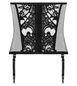 Galbe Taille Désirs De Venise Noir -Lingerie Sipp Boutique desirs de venise galbe taille noir 2