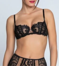 Soutien Gorge Corbeille Désirs De Venise Noir -Lingerie Sipp Boutique desirs de venise sga corbeille noir 4