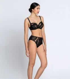 Culotte Haute Désirs De Venise Noir