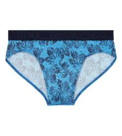 Hom Slip Coton Modal DOURO Blue Print -Lingerie Sipp Boutique douro mini p0bi blue print bleu 1