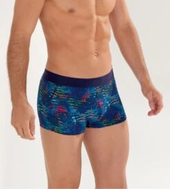 Hom Boxer Imprimé Dreamland Bleu Marine -Lingerie Sipp Boutique dreamland boxer h bleu 3