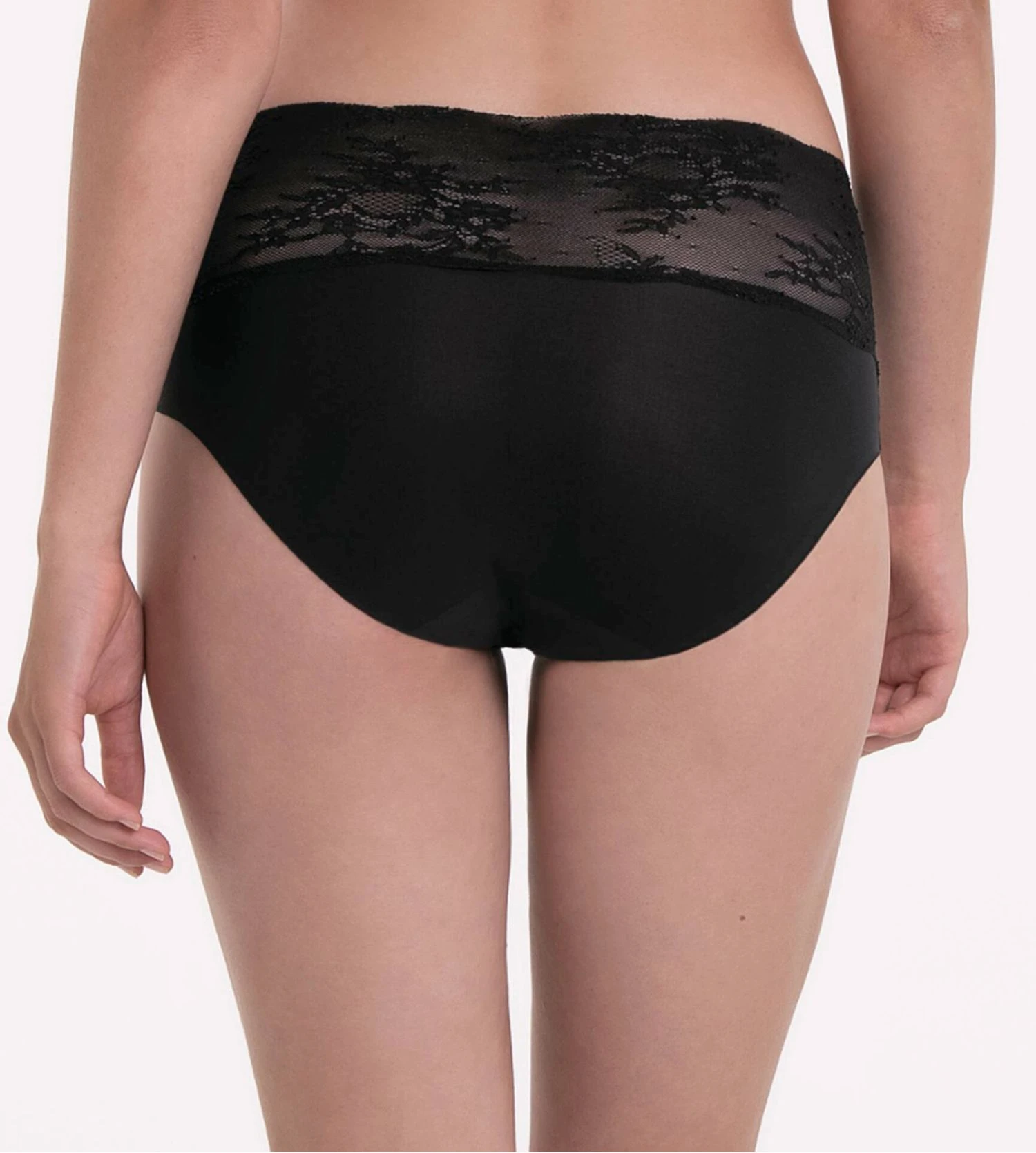 Culotte haute Essential Lace Noir ANITA Culotte Haute Essential Lace Noir -Lingerie Sipp Boutique essentiel lace slip haut 001 noir 5