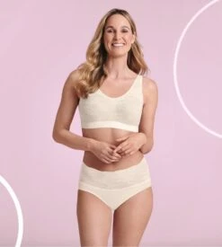 ANITA Culotte Haute Essential Lace Crystal -Lingerie Sipp Boutique essentiel lace slip haut crystal 612 blanc 5