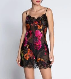 Nuisette Charme Floraison Passion Safran Rose -Lingerie Sipp Boutique floraison passion nuisette charme safran rose 3