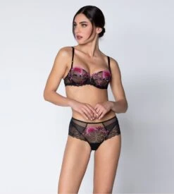 Soutien Gorge Corbeille Floraison Passion Safran Rose -Lingerie Sipp Boutique floraison passion sga corbeille safran rose 5