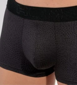 Hom Shorty Effet Cuir Reptile FLORIDA Noir 2 Hom Shorty Effet Cuir Reptile FLORIDA Noir -Lingerie Sipp Boutique florida boxer trunk noir noir 2