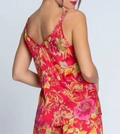 Caraco Imprimé Forêt Rubis Santal Rouge 3 Caraco Imprimé Forêt Rubis Santal Rouge -Lingerie Sipp Boutique foret rubis caraco imprime santal rouge 3