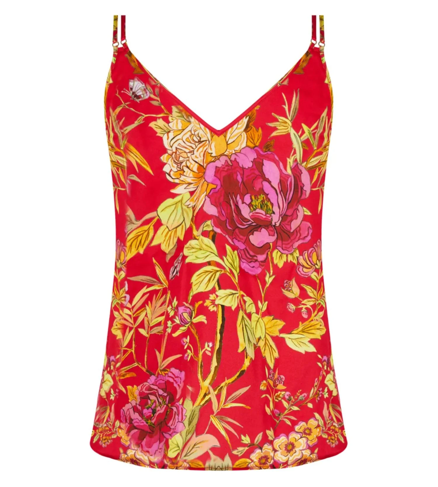 Caraco imprimé Forêt Rubis Santal Rouge Caraco Imprimé Forêt Rubis Santal Rouge -Lingerie Sipp Boutique foret rubis caraco imprime santal rouge 6