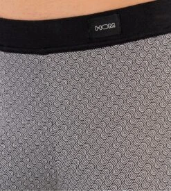 Hom Boxer Herbie Imprimé Noir -Lingerie Sipp Boutique herbie boxer h i004 black print noir 2