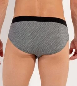 Hom Slip Mini Imprimé Herbie Noir -Lingerie Sipp Boutique herbie mini h i004 black print noir 3