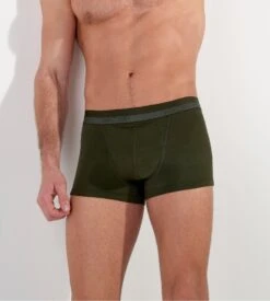 Boxer Kaki Pour Homme Avec Ouverture à L'avant