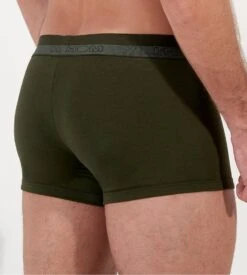 Boxer Kaki Pour Homme Avec Ouverture à L'avant -Lingerie Sipp Boutique ho1 boxer kaki coton 3