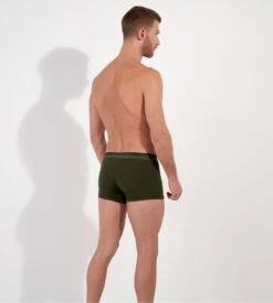 Boxer Kaki Pour Homme Avec Ouverture à L'avant -Lingerie Sipp Boutique ho1 boxer kaki coton 4