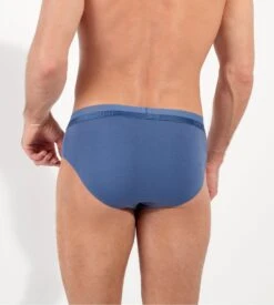 Slip Homme Uni Bleu Jeans HO1 Ouverture Horizontale -Lingerie Sipp Boutique ho1 mini briefs ho1 0054 jeans blue 3
