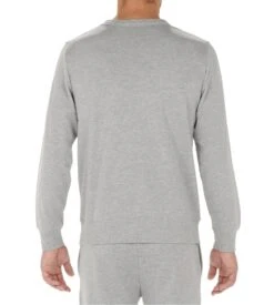 Hom Sweat-shirt SPORT LOUNGE Grey Mélange -Lingerie Sipp Boutique hom sport lounge sweat gris 2