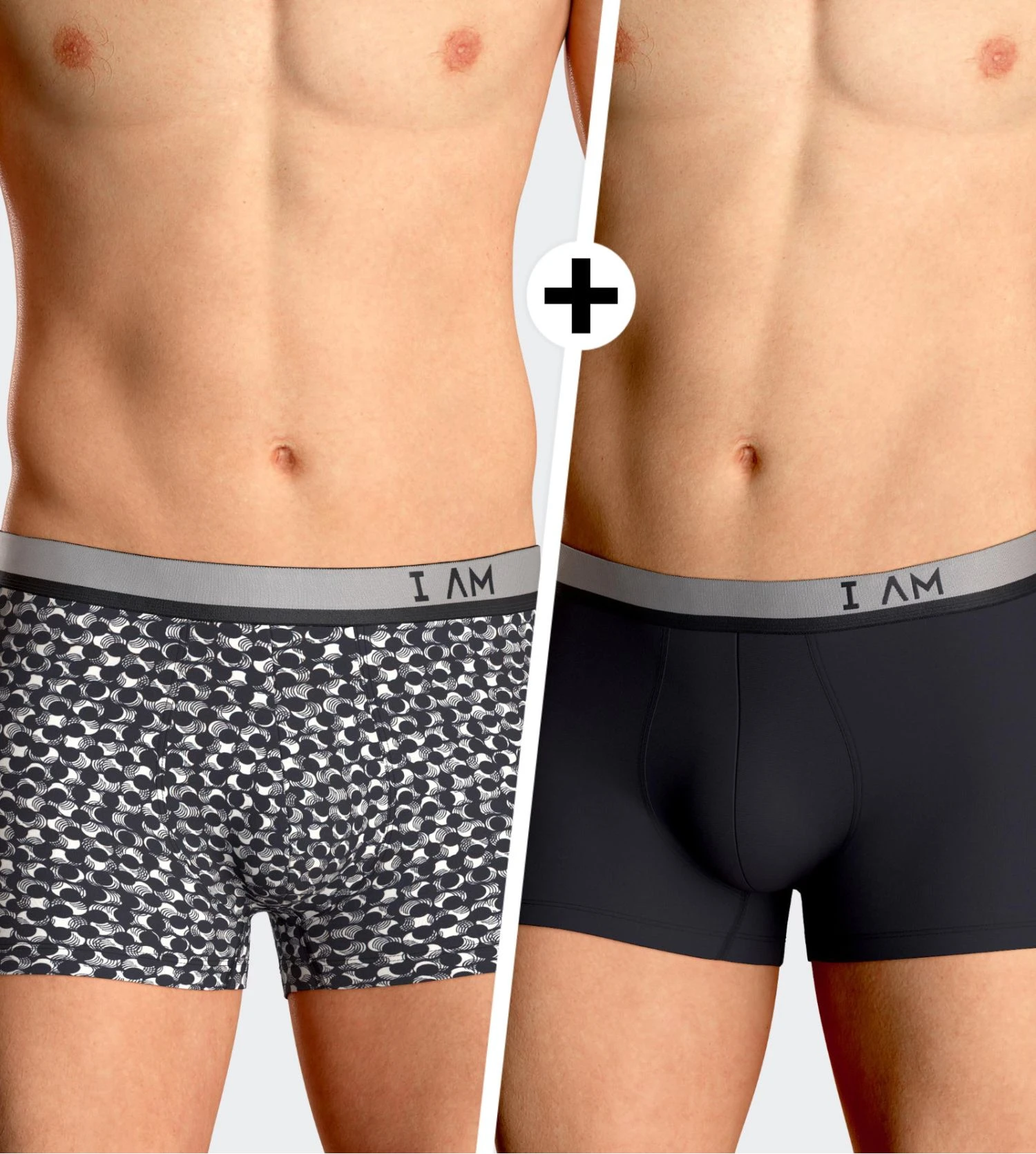 Lot de 2 boxers en Lyocell Navy White/Navy Lot De 2 Boxers En Lyocell Navy White/Navy -Lingerie Sipp Boutique i am boxer lot de 2 lyocell nbf86 navy white navy 7