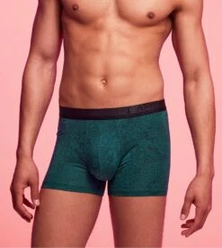 Boxer I AM WHAT I WEAR En Lyocell Green/Black -Lingerie Sipp Boutique i am boxer lyocell imprime gn077 green black 5