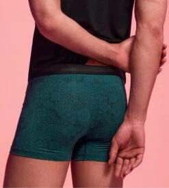 Boxer I AM WHAT I WEAR En Lyocell Green/Black -Lingerie Sipp Boutique i am boxer lyocell imprime gn077 green black 6