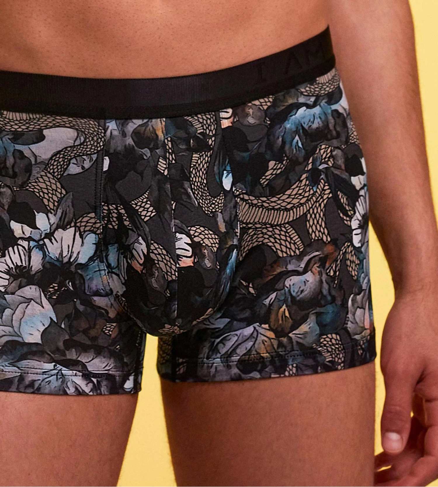 Boxer en Lyocell I am Amused Grey/Blue Boxer En Lyocell I Am Amused Grey/Blue -Lingerie Sipp Boutique i am boxer lyocell imprime gyg72 grey beije blue 1