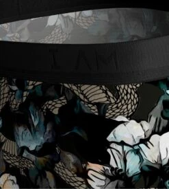 Boxer En Lyocell I Am Amused Grey/Blue 3 Boxer En Lyocell I Am Amused Grey/Blue -Lingerie Sipp Boutique i am boxer lyocell imprime gyg72 grey beije blue 3