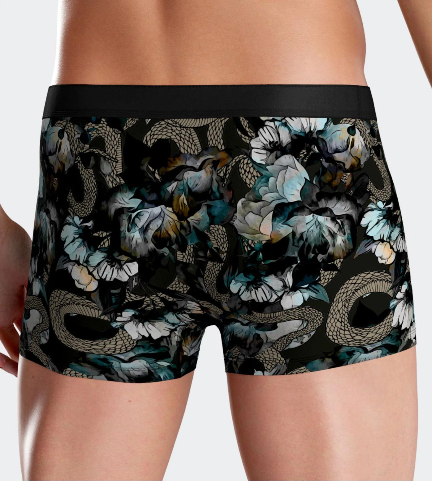 Boxer en Lyocell I am Amused Grey/Blue Boxer En Lyocell I Am Amused Grey/Blue -Lingerie Sipp Boutique i am boxer lyocell imprime gyg72 grey beije blue 4