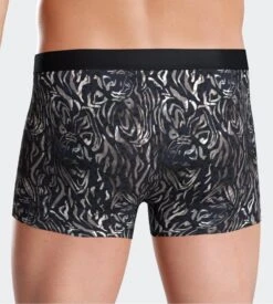 Boxer En Lyocell I AM Blue/Black/White 5 Boxer En Lyocell I AM Blue/Black/White -Lingerie Sipp Boutique i am boxer lyocell imprime nbf86 blue black white 5