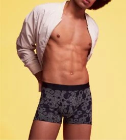 Boxer En Lyocell I AM ENTHUSIASTIC Navy Blue/White -Lingerie Sipp Boutique i am boxer lyocell nbf86 navy blue white 2