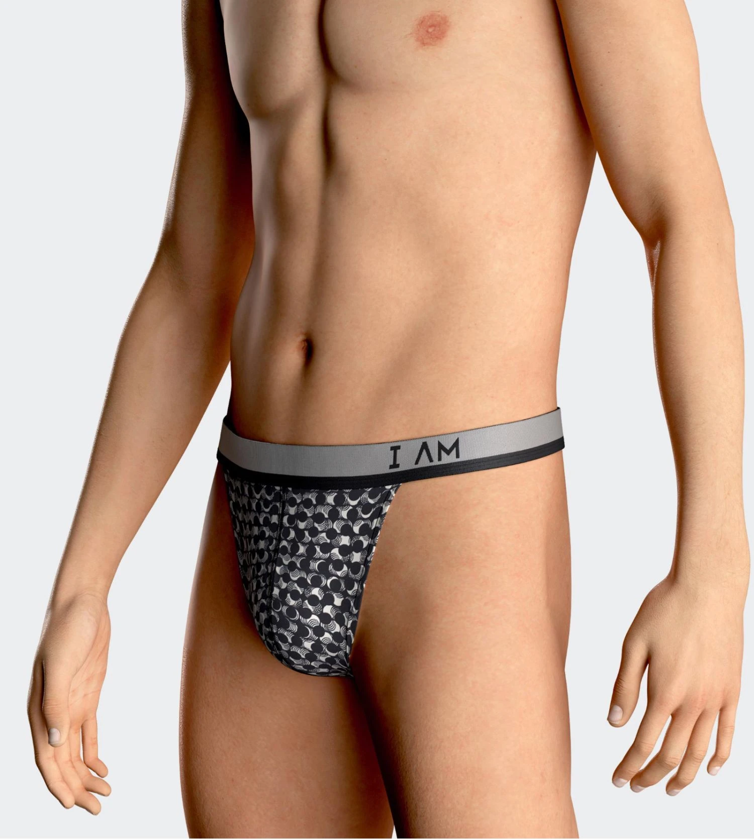 String en Lyocell Navy White String En Lyocell Navy White -Lingerie Sipp Boutique i am string lyocell nbf86 navy white 2