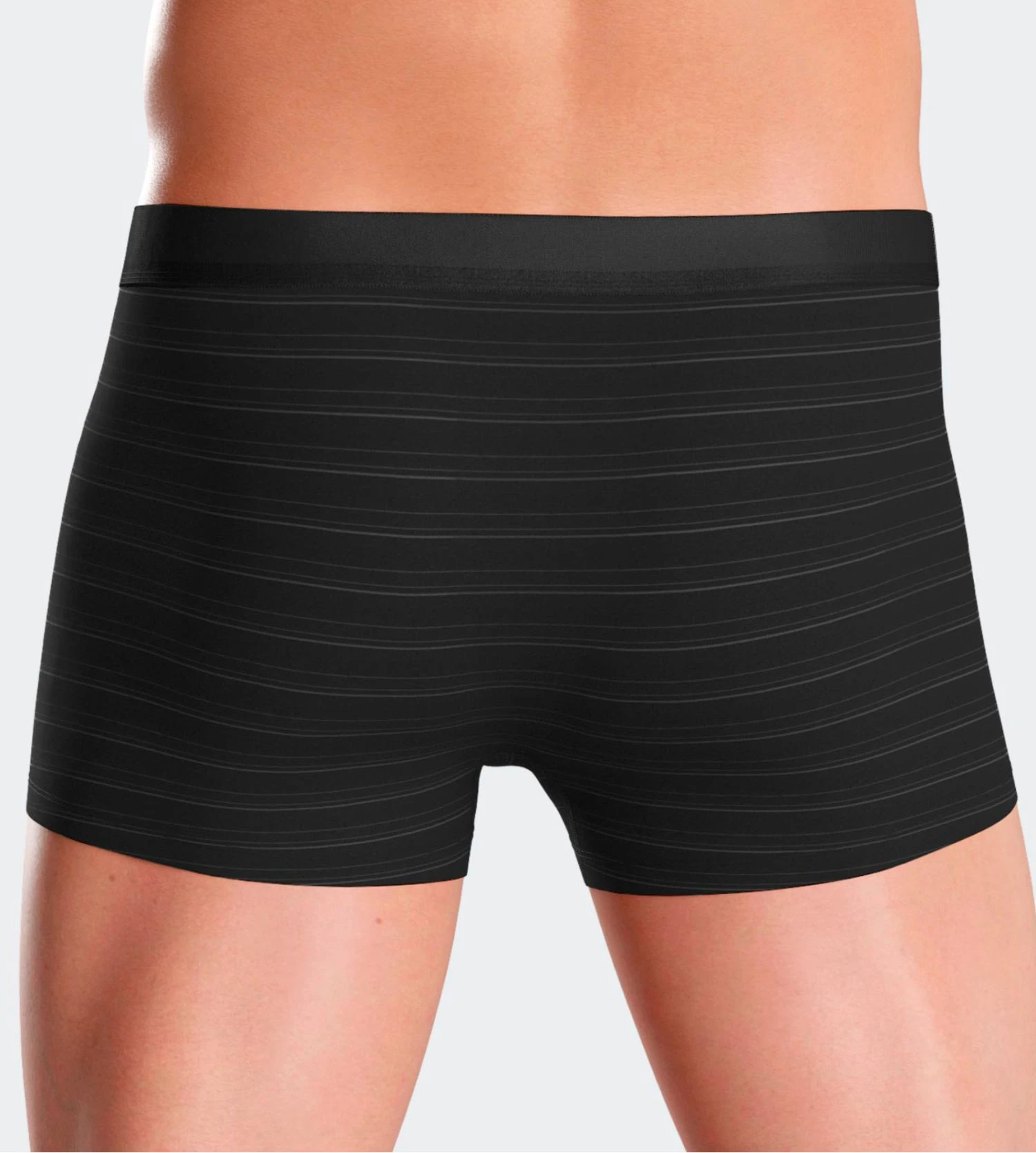 Lot de 2 boxers I AM en microfibre pour homme noir à rayures Lot De 2 Boxers I AM En Microfibre Pour Homme Noir à Rayures -Lingerie Sipp Boutique iam boxer microfibre ajoure lot de 2 bk020 black bk020 black 4
