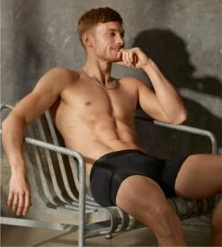 Lot De 2 Boxers I AM En Microfibre Pour Homme Noir à Rayures 5 Lot De 2 Boxers I AM En Microfibre Pour Homme Noir à Rayures -Lingerie Sipp Boutique iam boxer microfibre ajoure lot de 2 bk020 black bk020 black 5