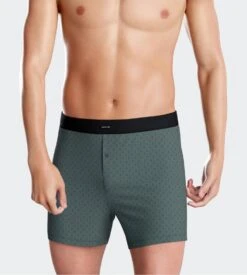 Caleçon Flottant Imprimé Marine/Vert 2 Caleçon Flottant Imprimé Marine/Vert -Lingerie Sipp Boutique impetus calecon flottant gn078 marine vert 2