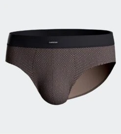 Lot De 2 Slips Ceinture Confort Terre -Lingerie Sipp Boutique impetus slip h ceinture confort lot d 2 bg009 terre 4