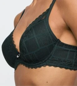 MARIE JO Soutien Gorge Triangle à Coques Vert Jadei Deep Forest -Lingerie Sipp Boutique jadei sga coque triangle deep forest 2