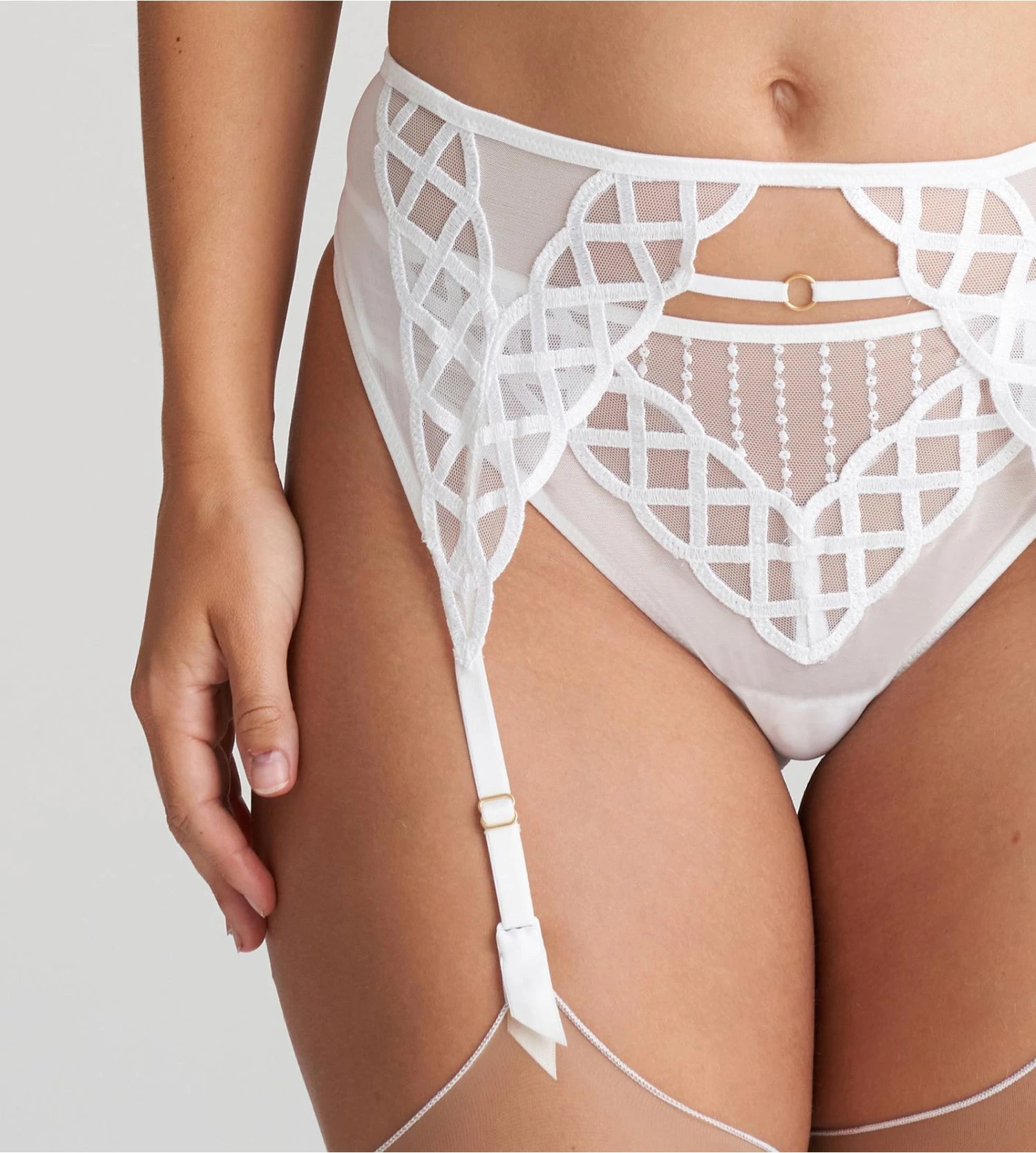 Porte-jarretelles Jhana Blanc MARIE JO Porte-jarretelles Jhana Blanc -Lingerie Sipp Boutique jhana pj blanc blanc 5