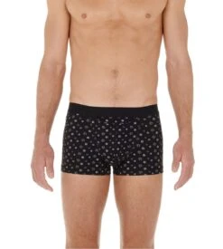 Hom Lot De 2 Boxers Joan Imprimé Noir -Lingerie Sipp Boutique joan boxer lot de 2 d042 black black print noir 4